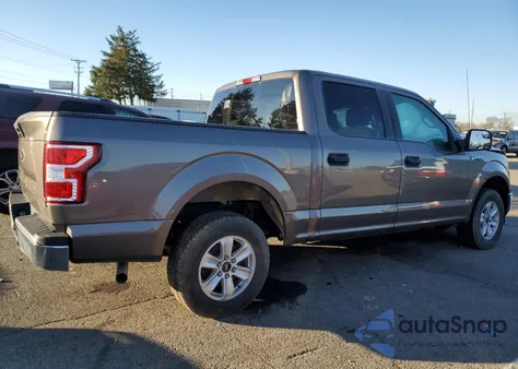 2018 Ford F150 Supercrew from USA, damaged, VIN 1FTEW1CB5JFC47505